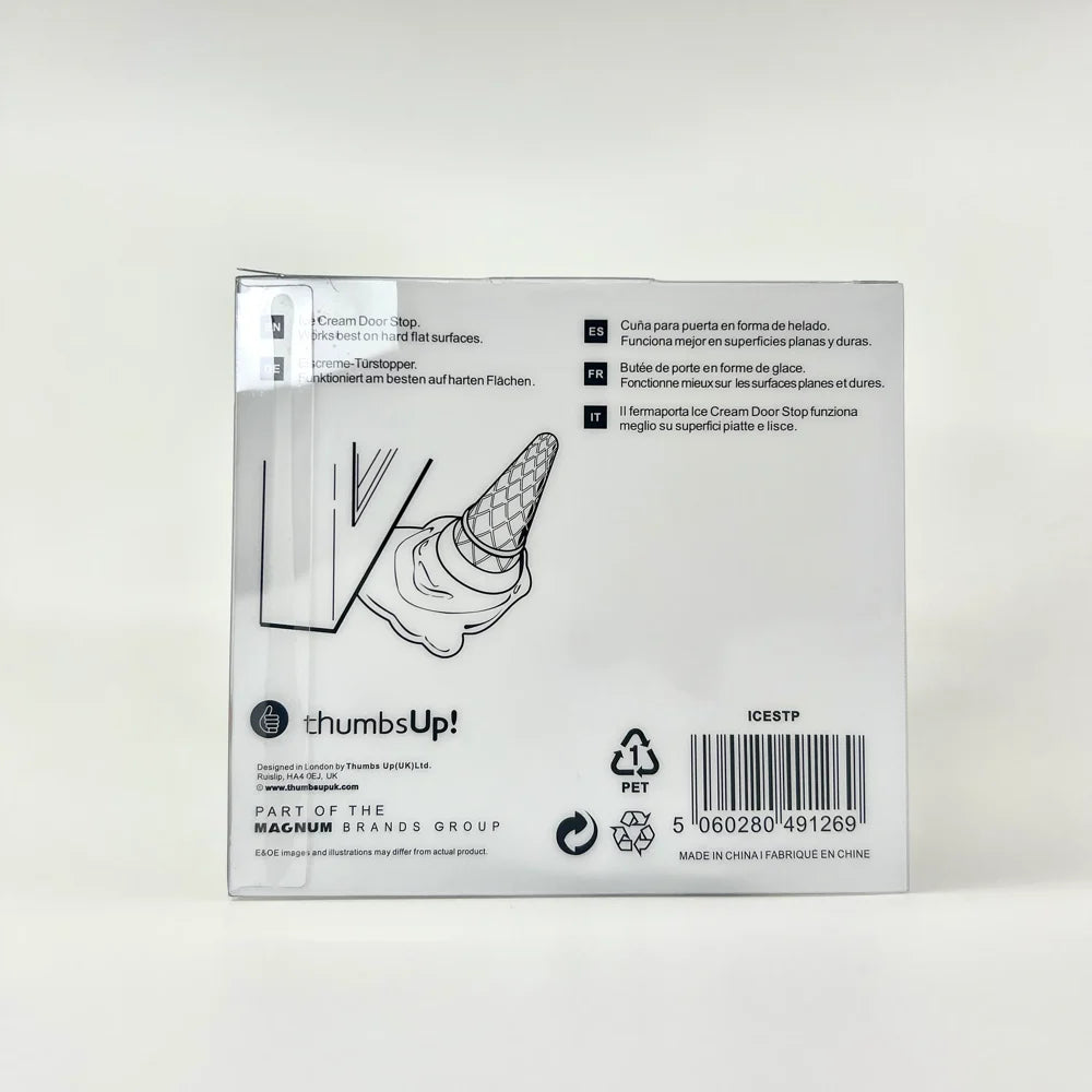 Melted Ice Cream Door Stopper - Funny Door Stops Wall Protectors Floor Door Stops